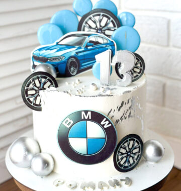 Торт с машиной BMW — изображение 2