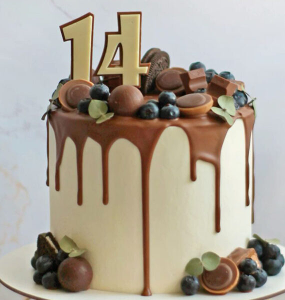 Торт с Toffifee