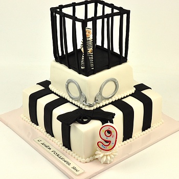  Торт "Тюрьма"