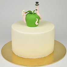 Свадебный с яблоком