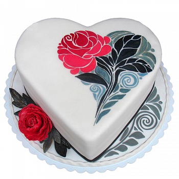  Торт №10 на День Святого Валентина