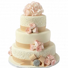 Торт свадебный №165