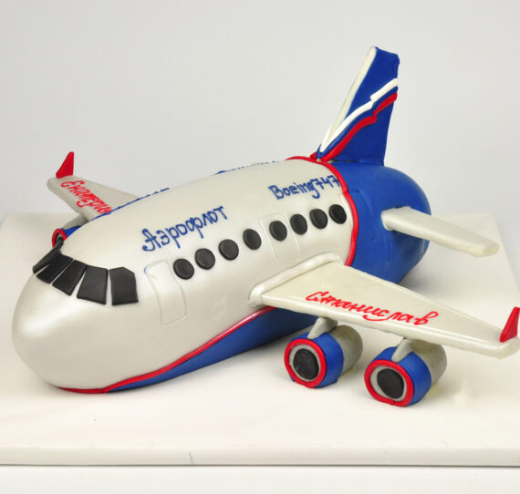 Торт самолет Boeing 747